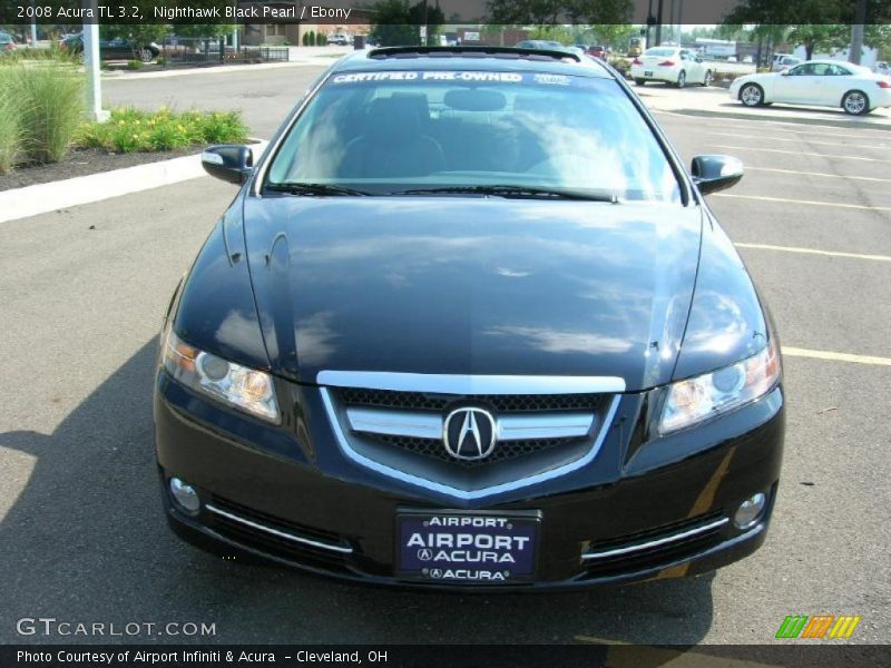 Nighthawk Black Pearl / Ebony 2008 Acura TL 3.2