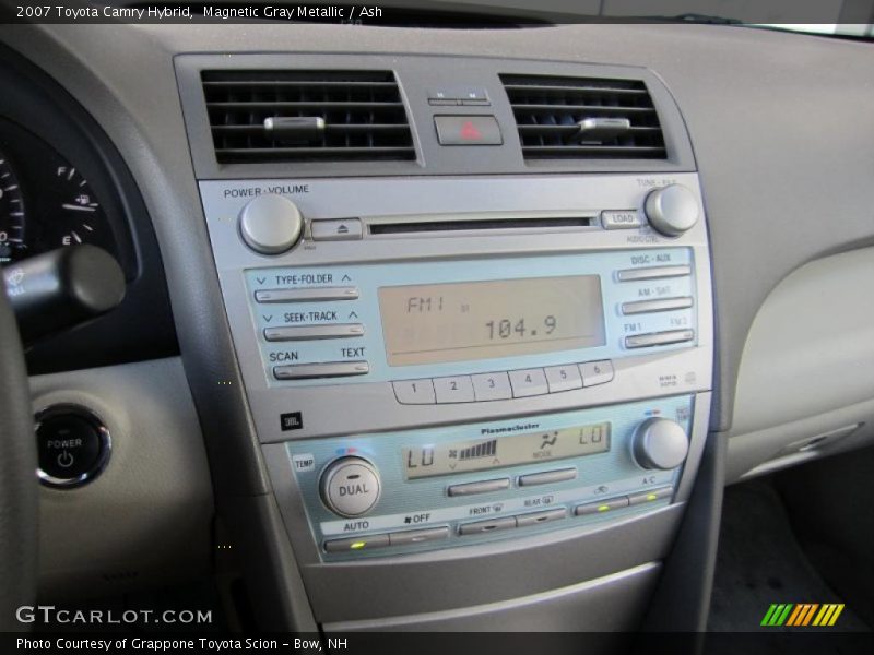 Magnetic Gray Metallic / Ash 2007 Toyota Camry Hybrid