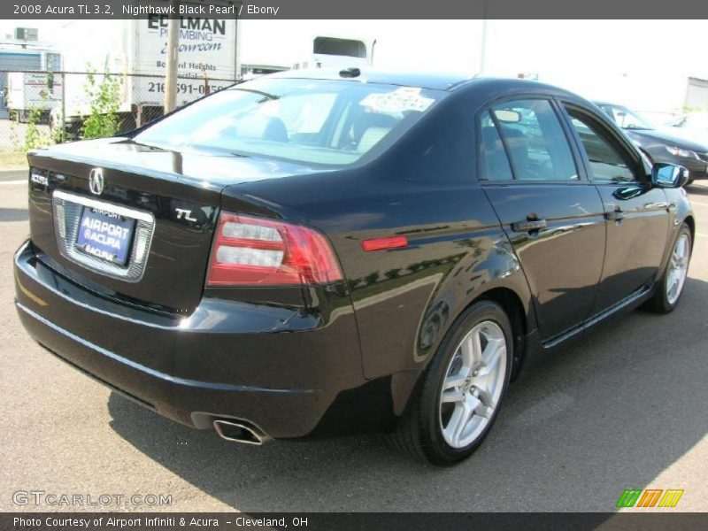 Nighthawk Black Pearl / Ebony 2008 Acura TL 3.2