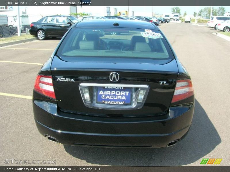 Nighthawk Black Pearl / Ebony 2008 Acura TL 3.2
