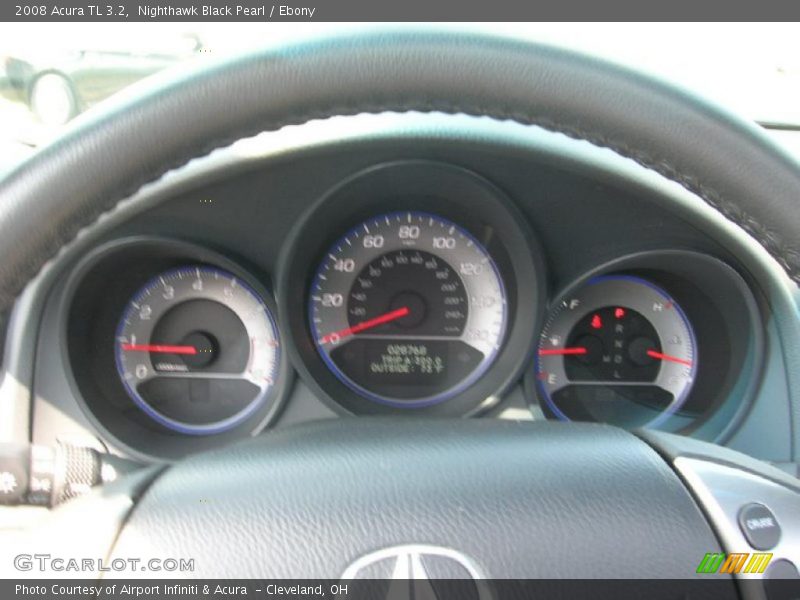 Nighthawk Black Pearl / Ebony 2008 Acura TL 3.2