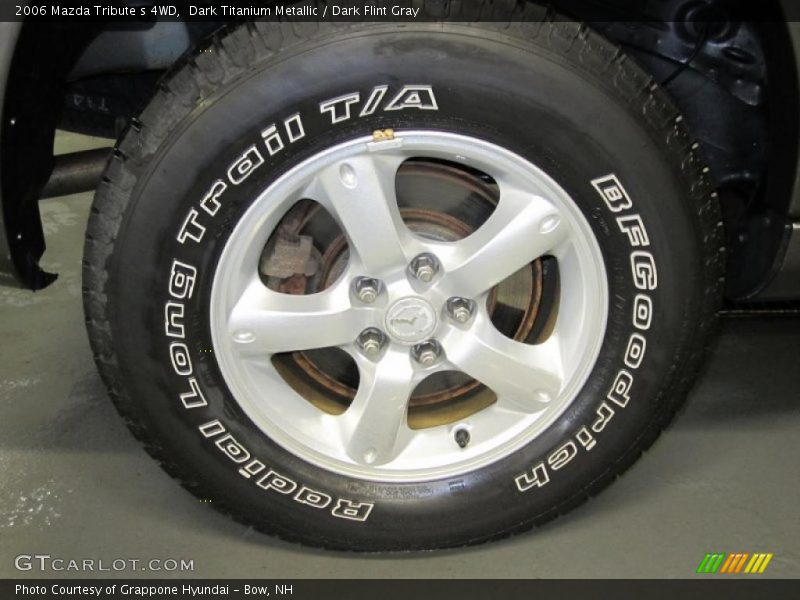 Dark Titanium Metallic / Dark Flint Gray 2006 Mazda Tribute s 4WD
