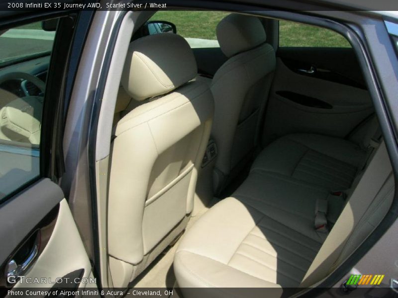Scarlet Silver / Wheat 2008 Infiniti EX 35 Journey AWD