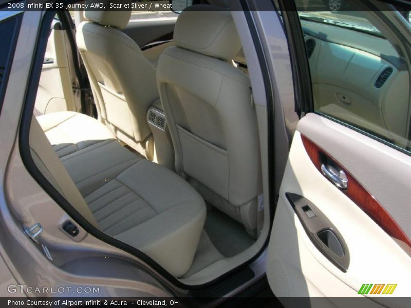 Scarlet Silver / Wheat 2008 Infiniti EX 35 Journey AWD