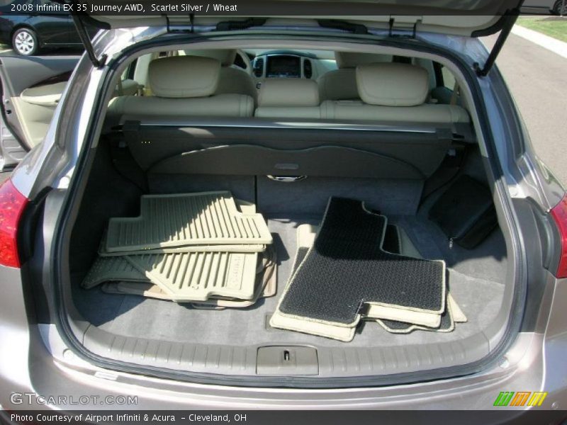 Scarlet Silver / Wheat 2008 Infiniti EX 35 Journey AWD