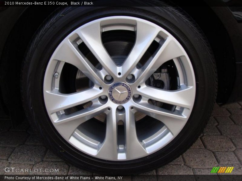 Black / Black 2010 Mercedes-Benz E 350 Coupe