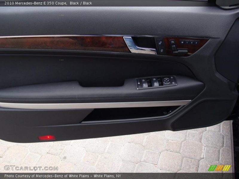 Black / Black 2010 Mercedes-Benz E 350 Coupe