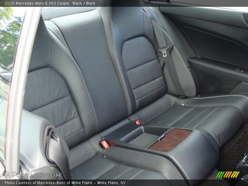 Black / Black 2010 Mercedes-Benz E 350 Coupe