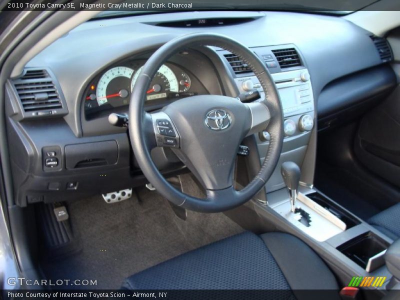 Magnetic Gray Metallic / Dark Charcoal 2010 Toyota Camry SE