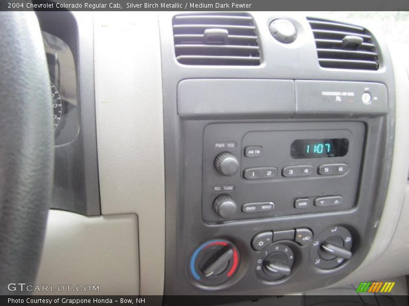 Silver Birch Metallic / Medium Dark Pewter 2004 Chevrolet Colorado Regular Cab