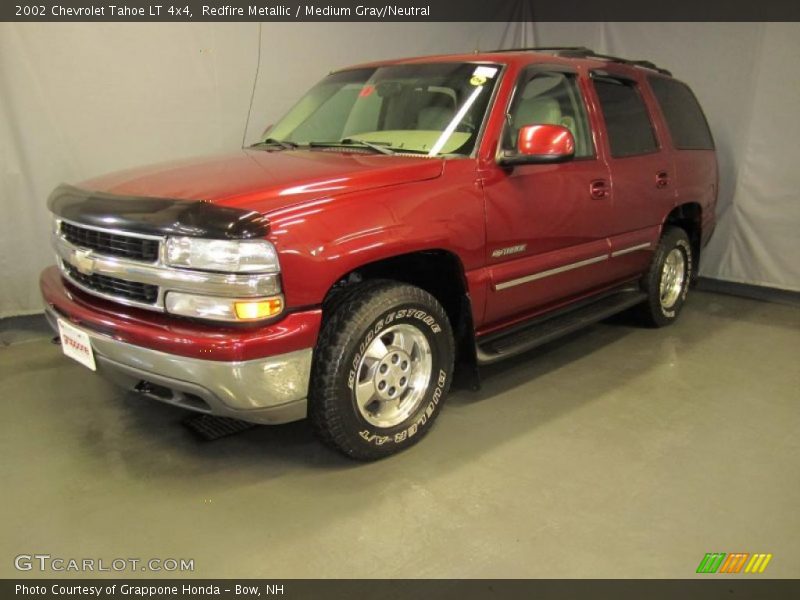Redfire Metallic / Medium Gray/Neutral 2002 Chevrolet Tahoe LT 4x4