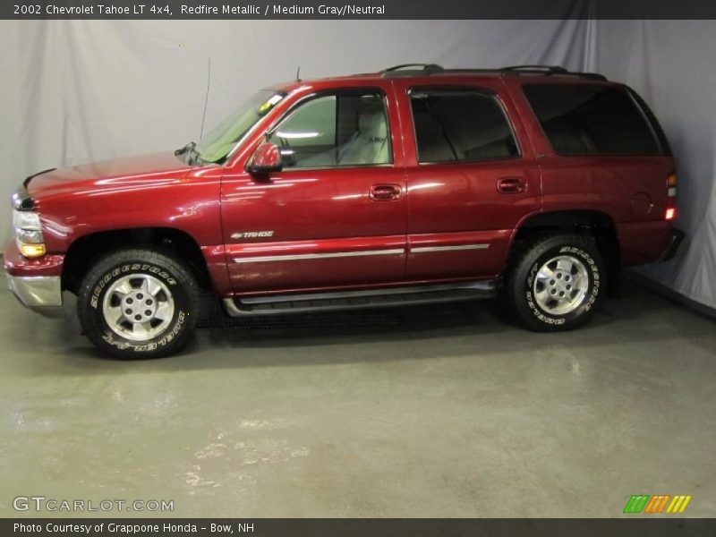 Redfire Metallic / Medium Gray/Neutral 2002 Chevrolet Tahoe LT 4x4