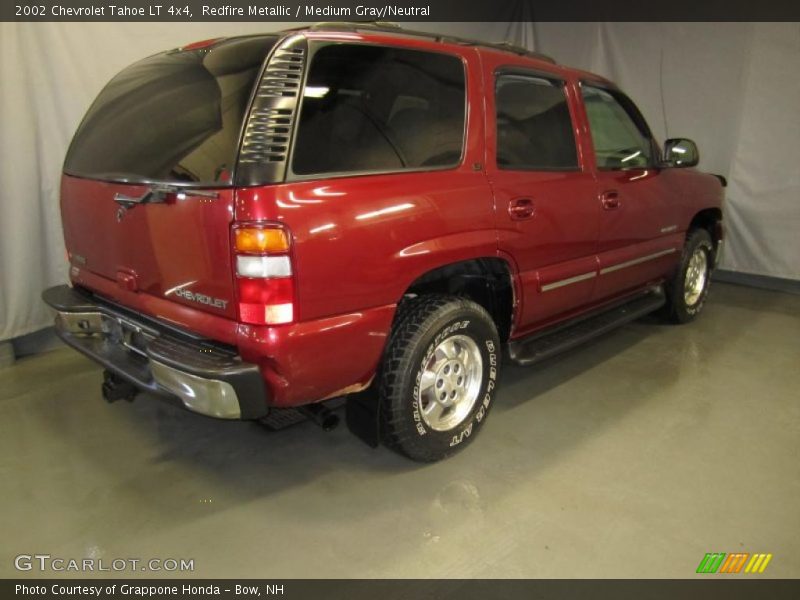 Redfire Metallic / Medium Gray/Neutral 2002 Chevrolet Tahoe LT 4x4
