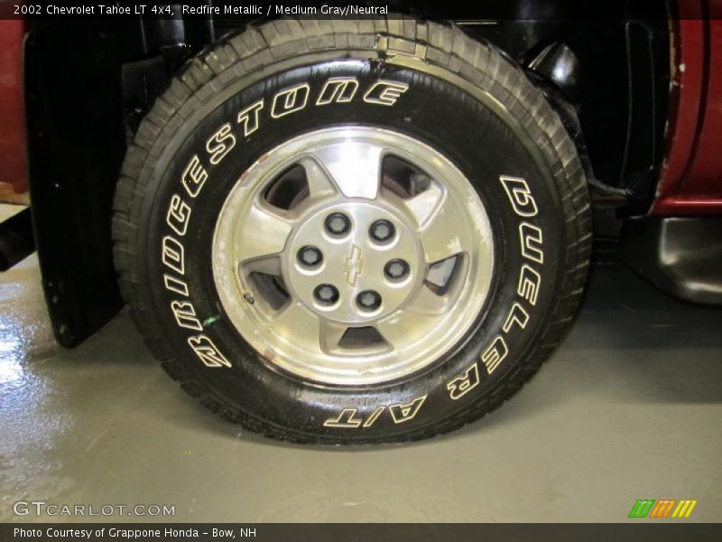 Redfire Metallic / Medium Gray/Neutral 2002 Chevrolet Tahoe LT 4x4