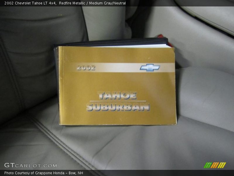 Redfire Metallic / Medium Gray/Neutral 2002 Chevrolet Tahoe LT 4x4