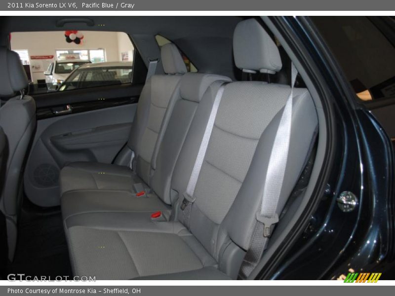 Pacific Blue / Gray 2011 Kia Sorento LX V6