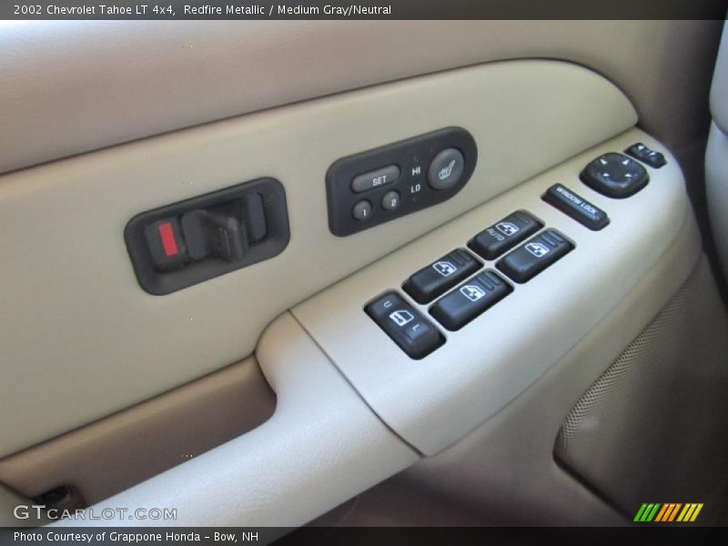 Redfire Metallic / Medium Gray/Neutral 2002 Chevrolet Tahoe LT 4x4