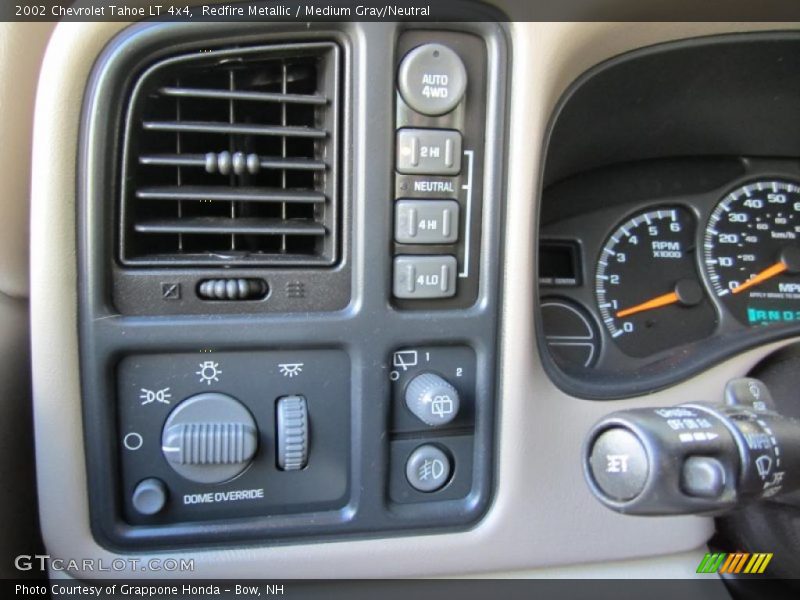 Redfire Metallic / Medium Gray/Neutral 2002 Chevrolet Tahoe LT 4x4