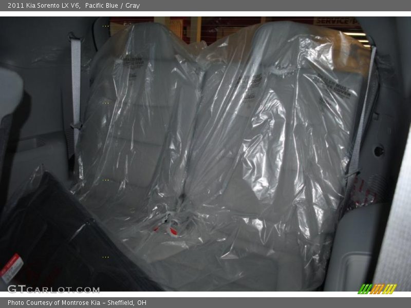 Pacific Blue / Gray 2011 Kia Sorento LX V6