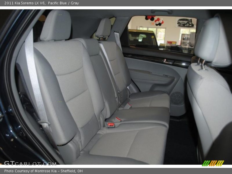 Pacific Blue / Gray 2011 Kia Sorento LX V6