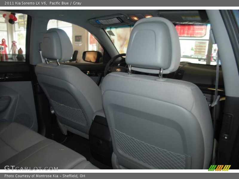 Pacific Blue / Gray 2011 Kia Sorento LX V6