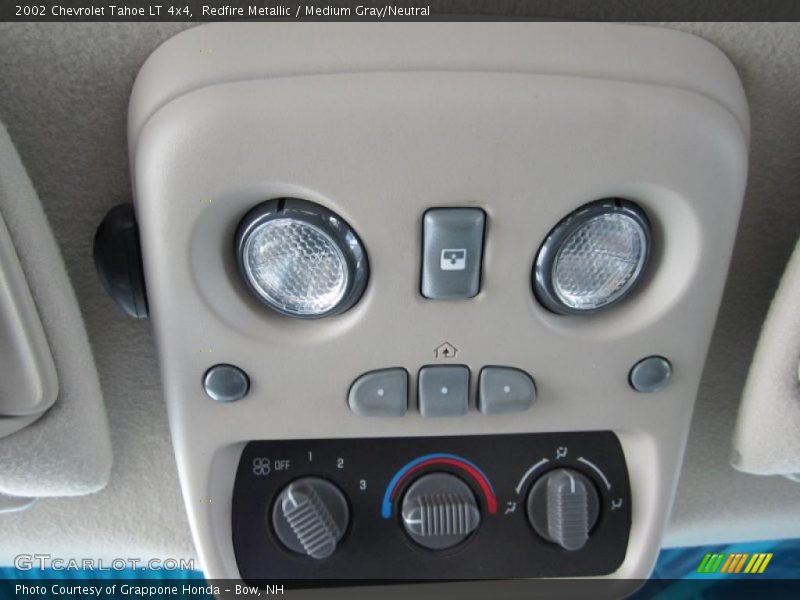 Redfire Metallic / Medium Gray/Neutral 2002 Chevrolet Tahoe LT 4x4