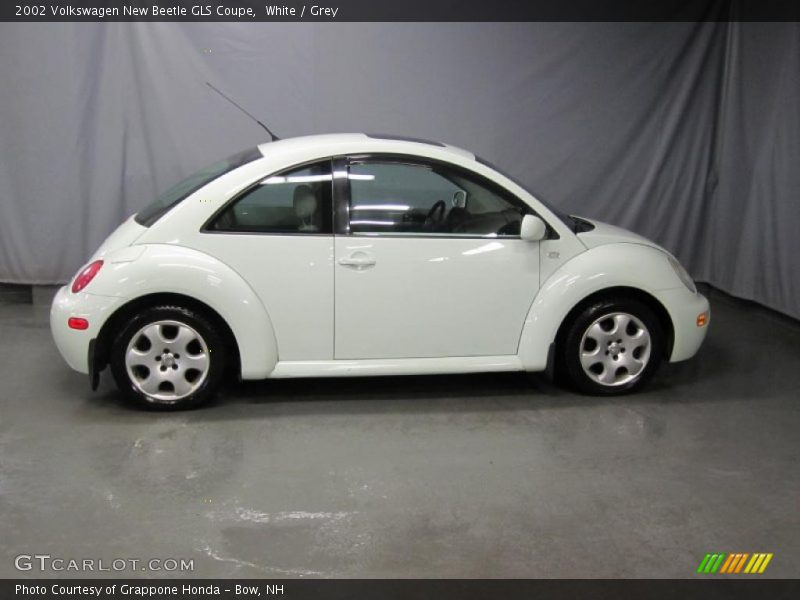 White / Grey 2002 Volkswagen New Beetle GLS Coupe