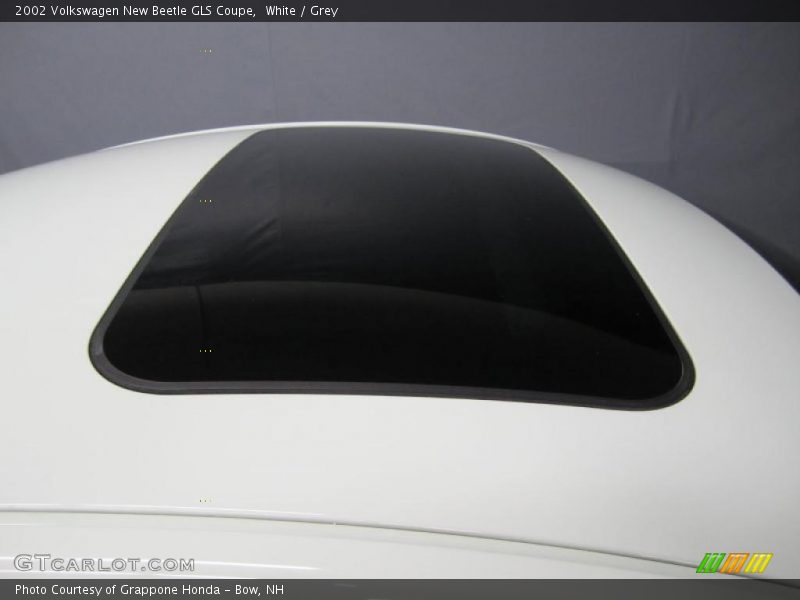 White / Grey 2002 Volkswagen New Beetle GLS Coupe