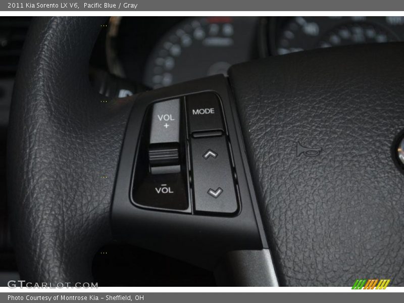 Pacific Blue / Gray 2011 Kia Sorento LX V6