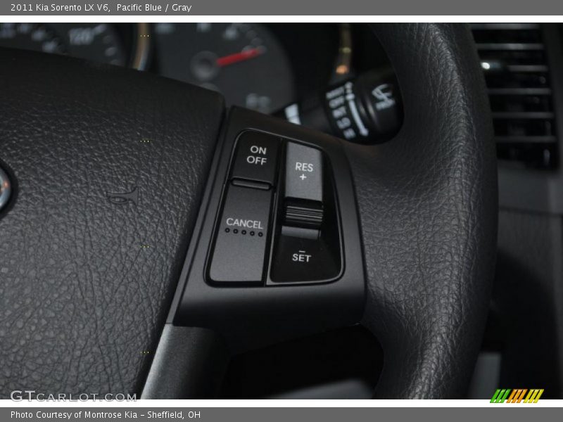 Pacific Blue / Gray 2011 Kia Sorento LX V6