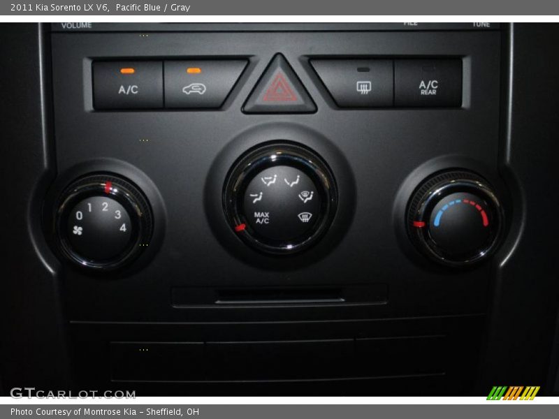 Pacific Blue / Gray 2011 Kia Sorento LX V6