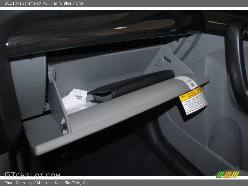 Pacific Blue / Gray 2011 Kia Sorento LX V6