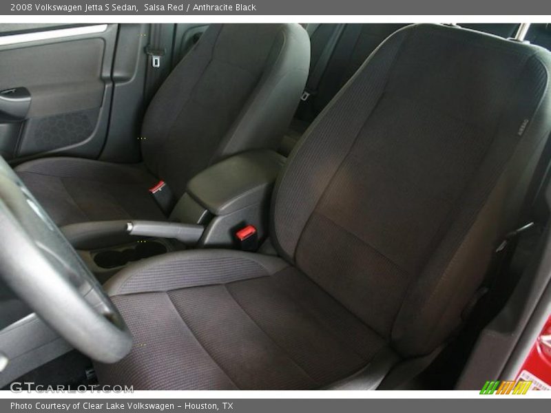 Salsa Red / Anthracite Black 2008 Volkswagen Jetta S Sedan
