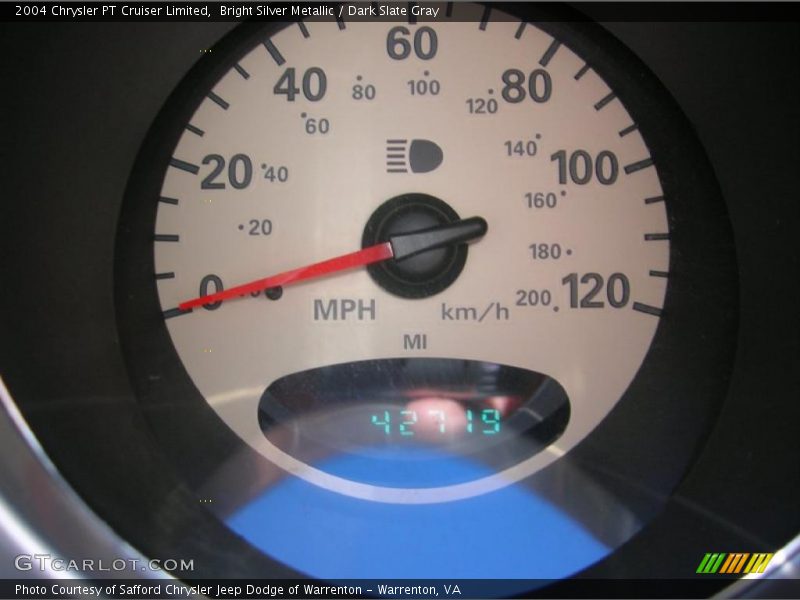 Bright Silver Metallic / Dark Slate Gray 2004 Chrysler PT Cruiser Limited