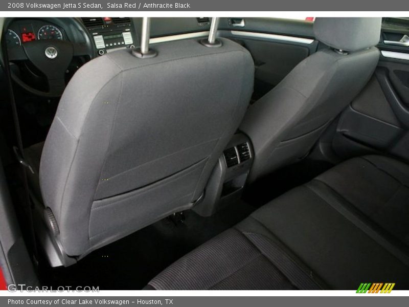 Salsa Red / Anthracite Black 2008 Volkswagen Jetta S Sedan