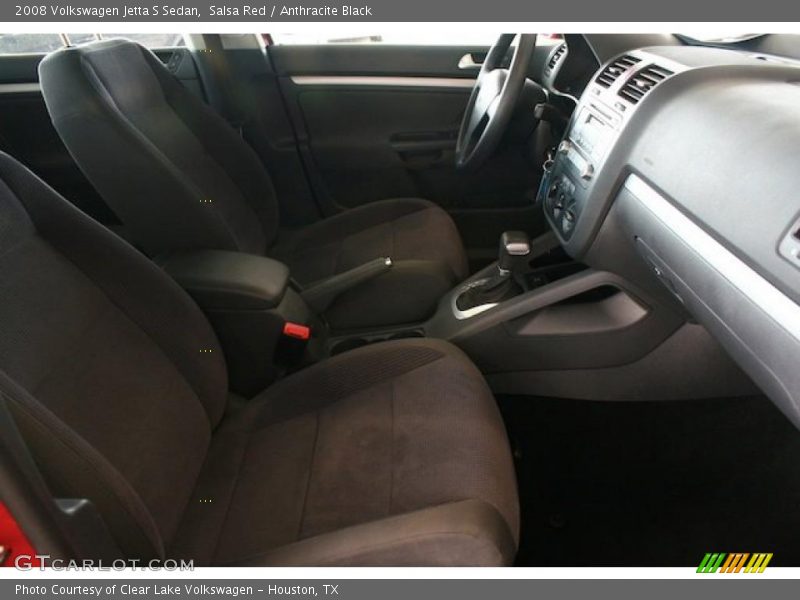 Salsa Red / Anthracite Black 2008 Volkswagen Jetta S Sedan