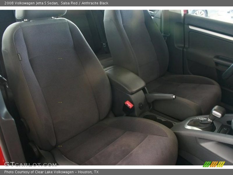 Salsa Red / Anthracite Black 2008 Volkswagen Jetta S Sedan