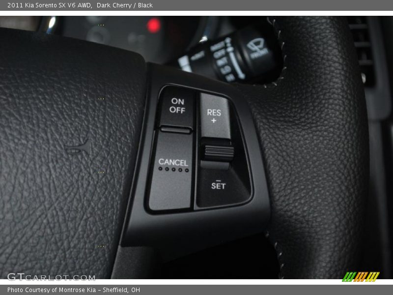 Dark Cherry / Black 2011 Kia Sorento SX V6 AWD