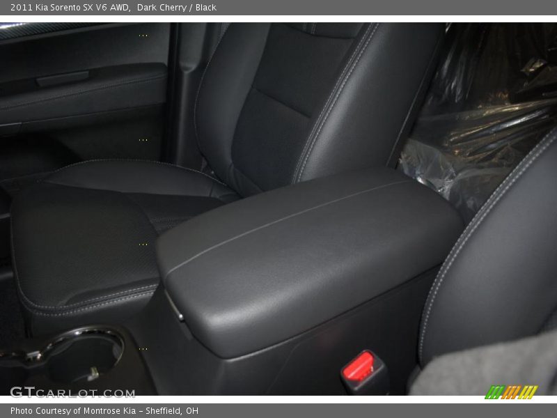 Dark Cherry / Black 2011 Kia Sorento SX V6 AWD