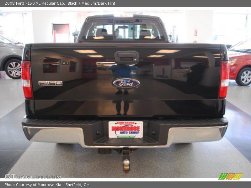 Black / Medium/Dark Flint 2008 Ford F150 XL Regular Cab