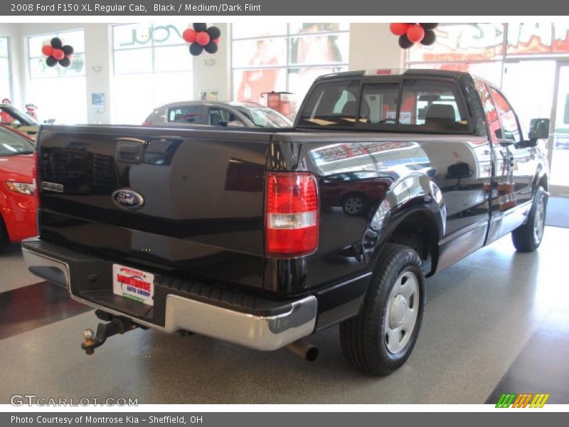 Black / Medium/Dark Flint 2008 Ford F150 XL Regular Cab