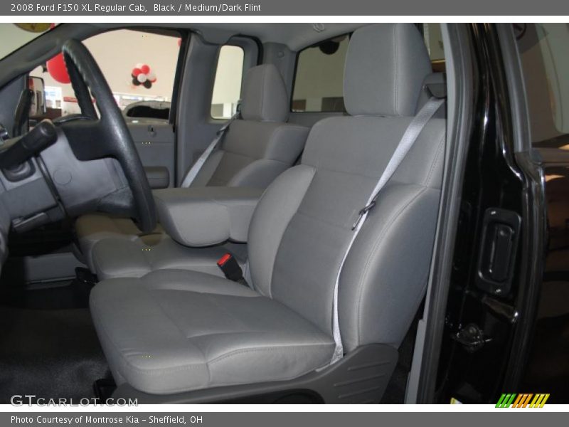 Black / Medium/Dark Flint 2008 Ford F150 XL Regular Cab