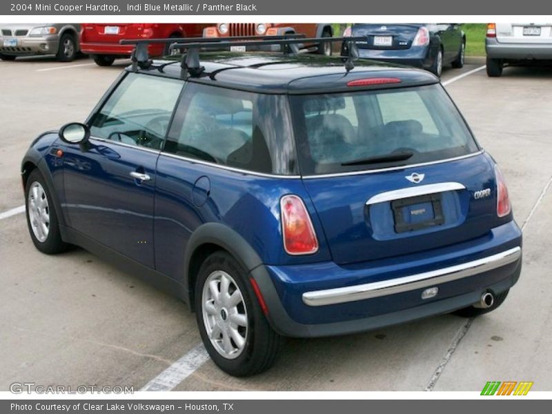 Indi Blue Metallic / Panther Black 2004 Mini Cooper Hardtop