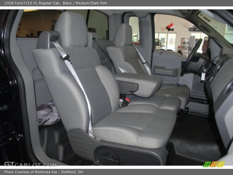 Black / Medium/Dark Flint 2008 Ford F150 XL Regular Cab