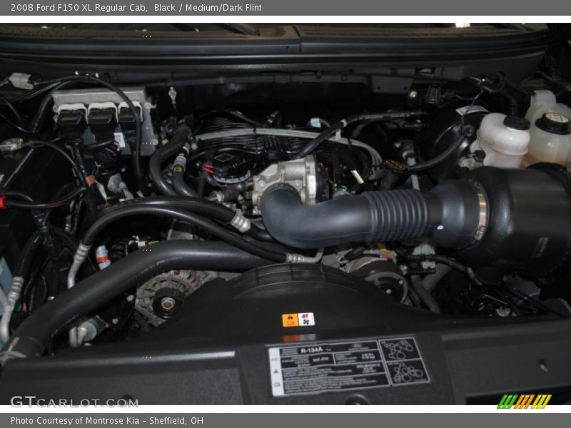 Black / Medium/Dark Flint 2008 Ford F150 XL Regular Cab