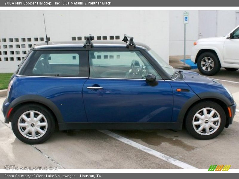 Indi Blue Metallic / Panther Black 2004 Mini Cooper Hardtop