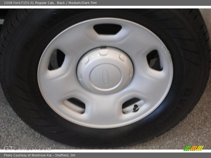 Black / Medium/Dark Flint 2008 Ford F150 XL Regular Cab