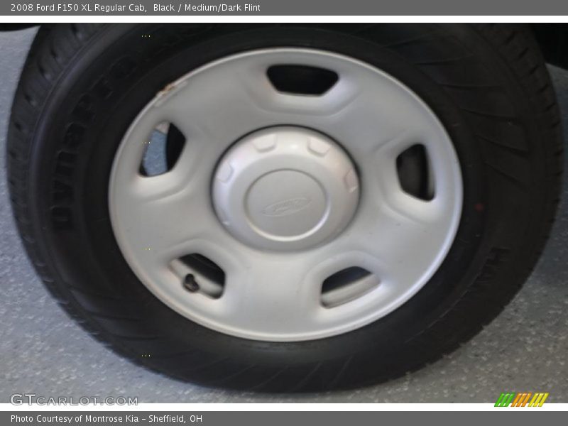 Black / Medium/Dark Flint 2008 Ford F150 XL Regular Cab