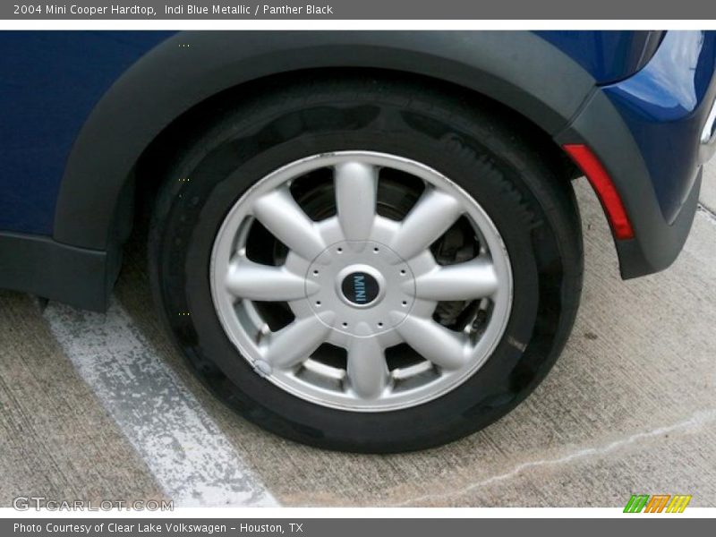 Indi Blue Metallic / Panther Black 2004 Mini Cooper Hardtop