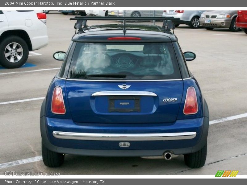 Indi Blue Metallic / Panther Black 2004 Mini Cooper Hardtop